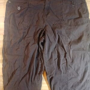 Style & Co. Women's Capris -‎ Dark Gray